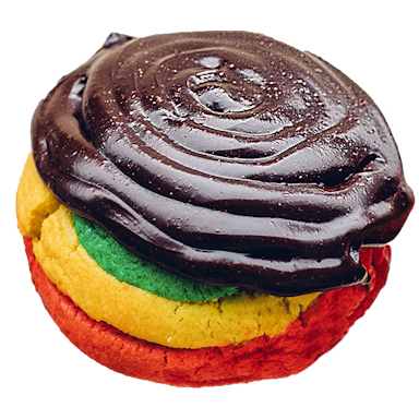 Italian Rainbow Cookie Cookie